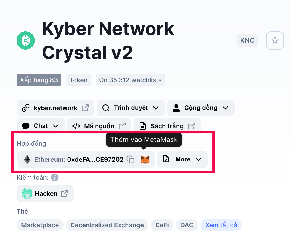 KyberSwap là gì?